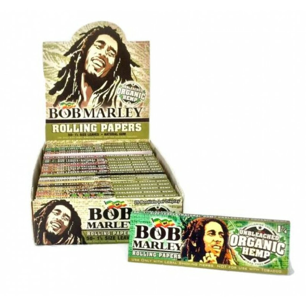 BOB MARLEY Rolling Papers 1 1/4 Organic