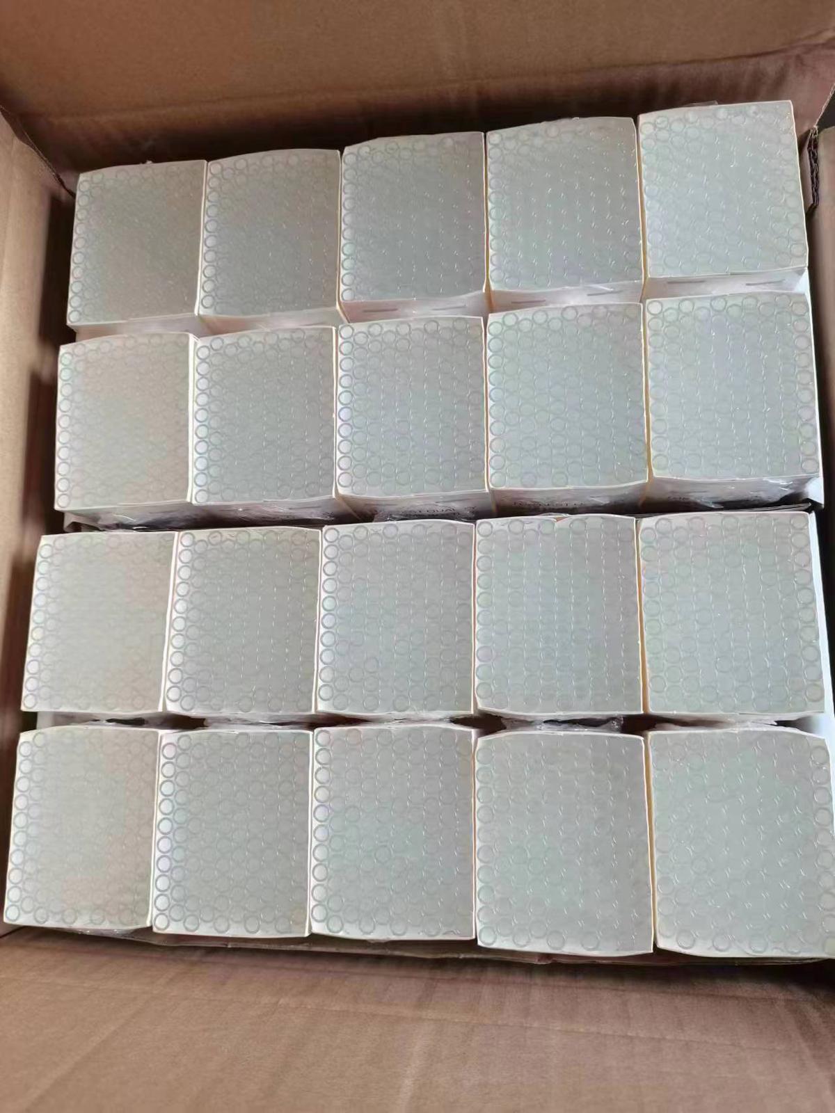 GLASS PERFUME VIALS NEW SKINNIER BRAND - WITH PUSHER CAP