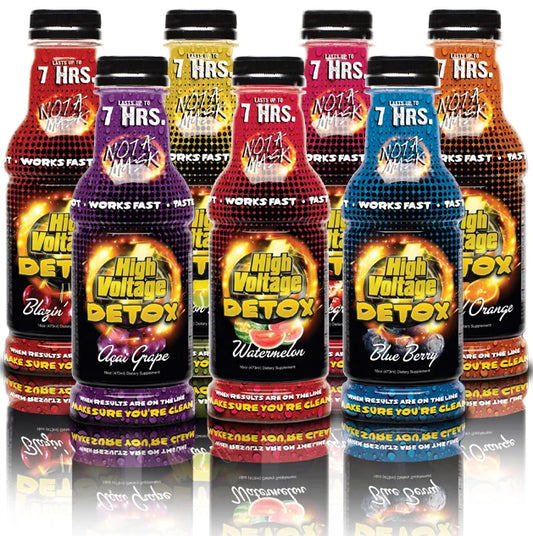 High Voltage Detox Drink, 16oz (ALL FLAVORS)