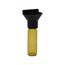 5ml Clear Snuff Bottle With funnel