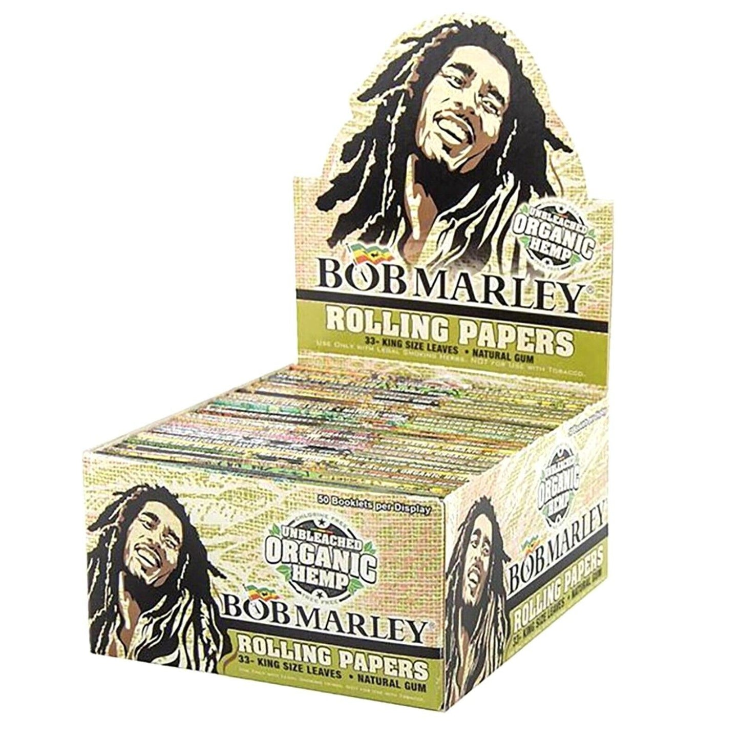 BOB MARLEY Rolling Papers Organic King slim